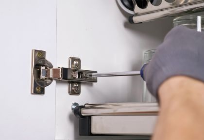 Cabinet Hinges and Heavy-Duty Sliders