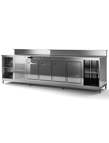 Custom bar counters (with bottle display) - Product Image